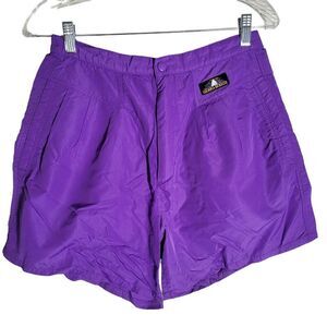 Sierra Designs High Waist Nylon Shorts Women's Size 10 Purple 4.5" Inseam
